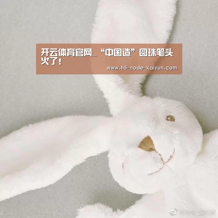 开云体育官网_“中国造”圆珠笔头火了！